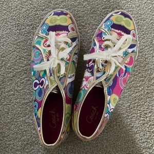 Coach Poppy Graffiti Sneakers